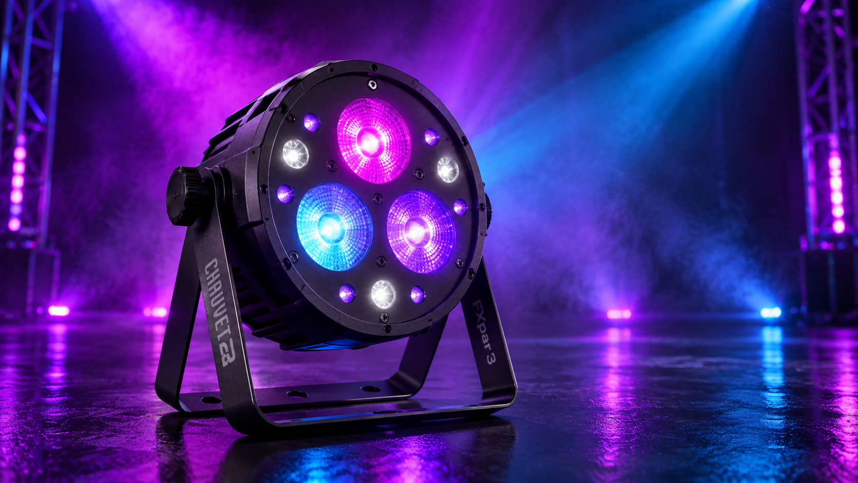 AI-created equipment concept: CHAUVET DJ FXpar 3